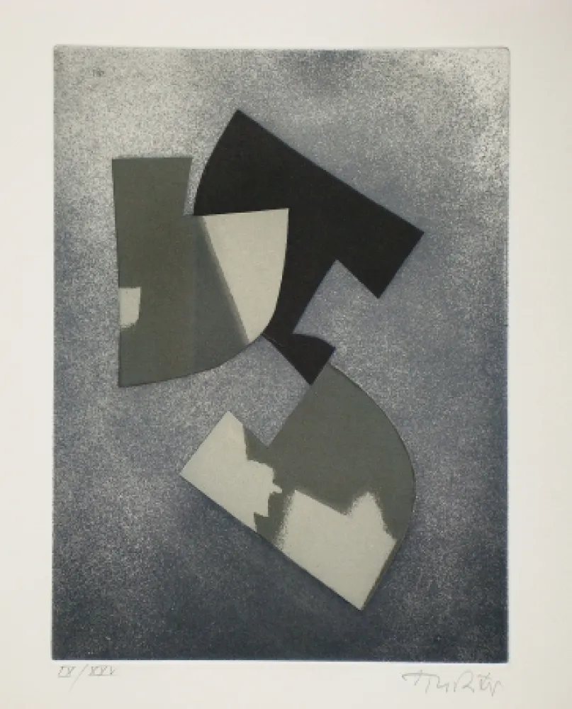 Etching And Aquatint Richter - Faits divers, faits éternels