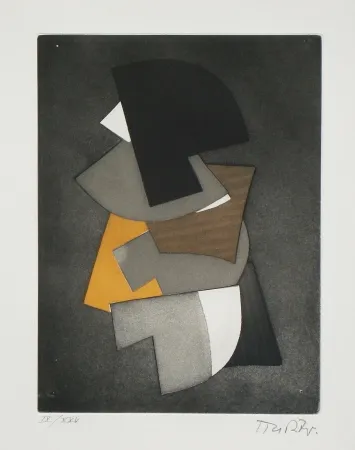 Etching And Aquatint Richter - Faits divers, faits éternels