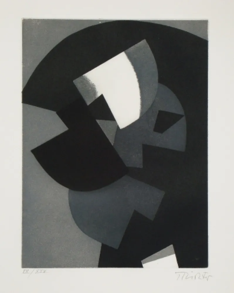 Etching And Aquatint Richter - Faits divers, faits éternels