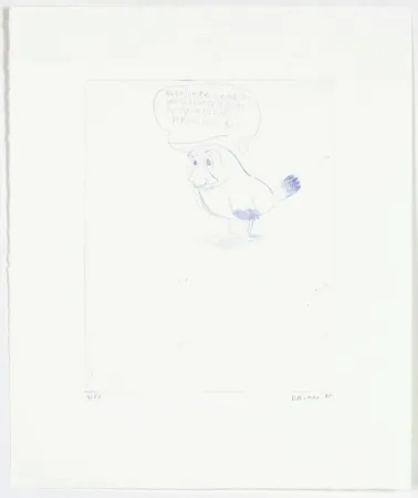 Drypoint Richter - Little Doggy