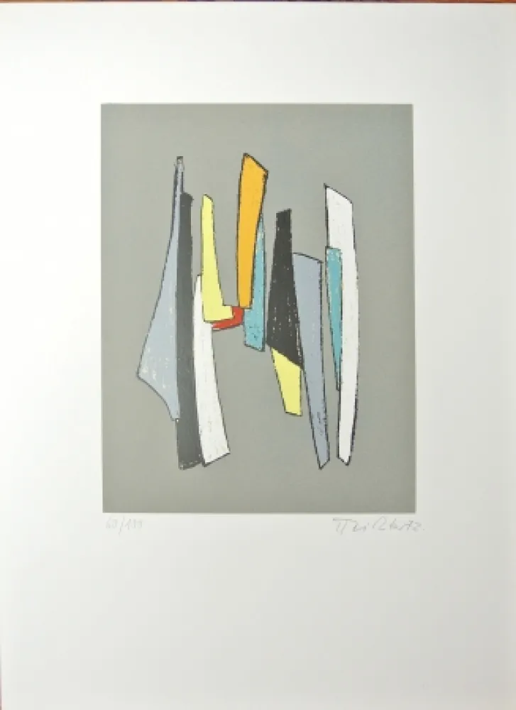 Lithograph Richter - No title