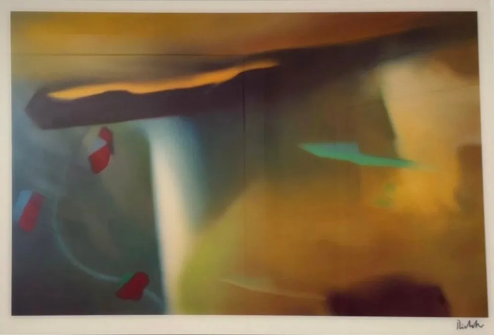 Multiple Richter - Offset of abstract painting