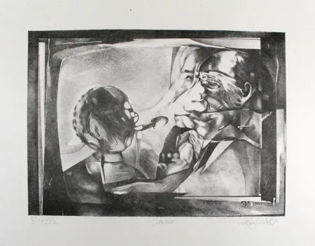 Lithograph Rickert - Interview