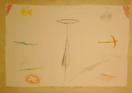 Lithograph Riera I Aragó - 30 Abril 2002