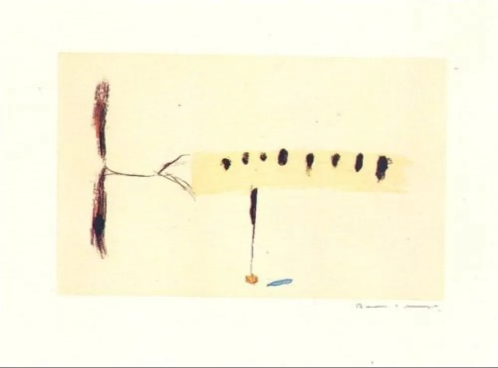 Etching Riera I Aragó - Avió mig-4