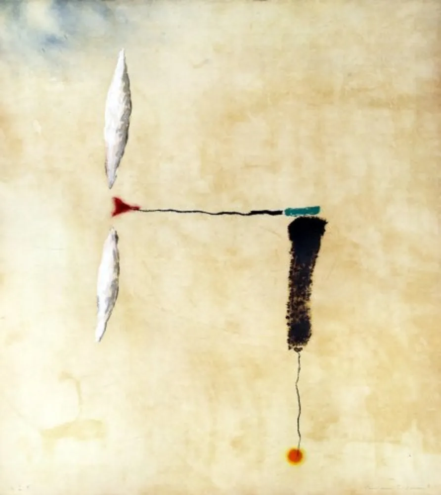 Etching Riera I Aragó - Avió roda taronja