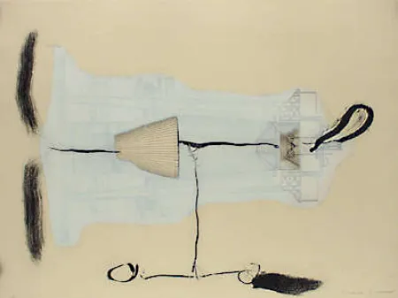 Aquatint Riera I Aragó - Blatt 17 aus Portofolio 19 máquines