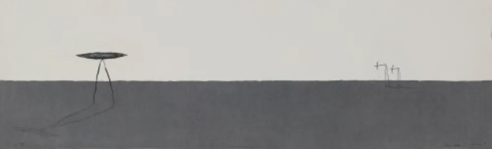 Etching Riera I Aragó - Horitzons-Zeppelin