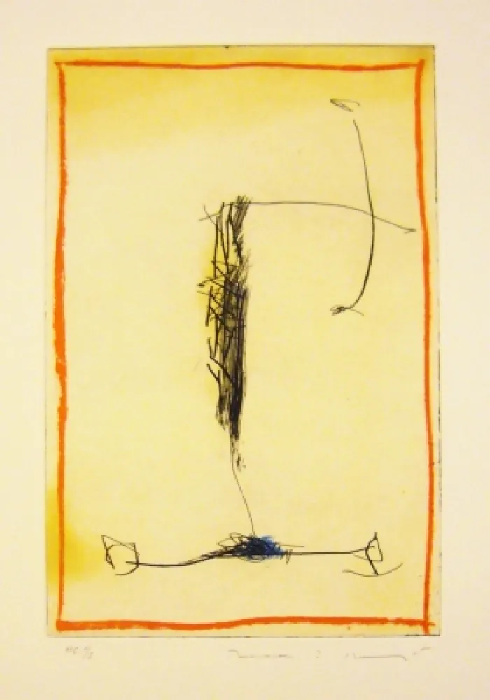 Etching Riera I Aragó - Sans titre