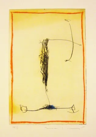 Etching Riera I Aragó - Sans titre