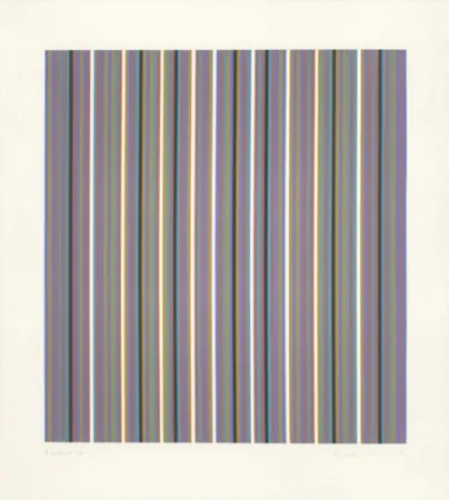 Screenprint Riley - Brouillard