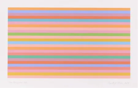 Screenprint Riley - Rose Horizontal