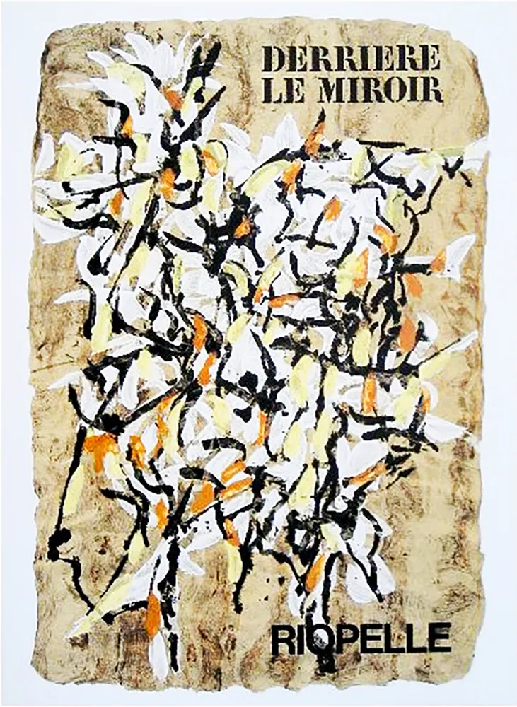 Illustrated Book Riopelle - Derrière le Miroir n° 160. RIOPELLE. 9 LITHOGRAPHIES ORIGINALES. juin 1966.