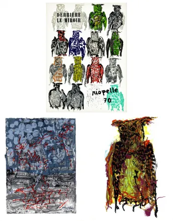 Illustrated Book Riopelle - DERRIÈRE LE MIROIR N°185. RIOPELLE 70. 5 LITHOGRAPHIES ORIGINALES (1970).