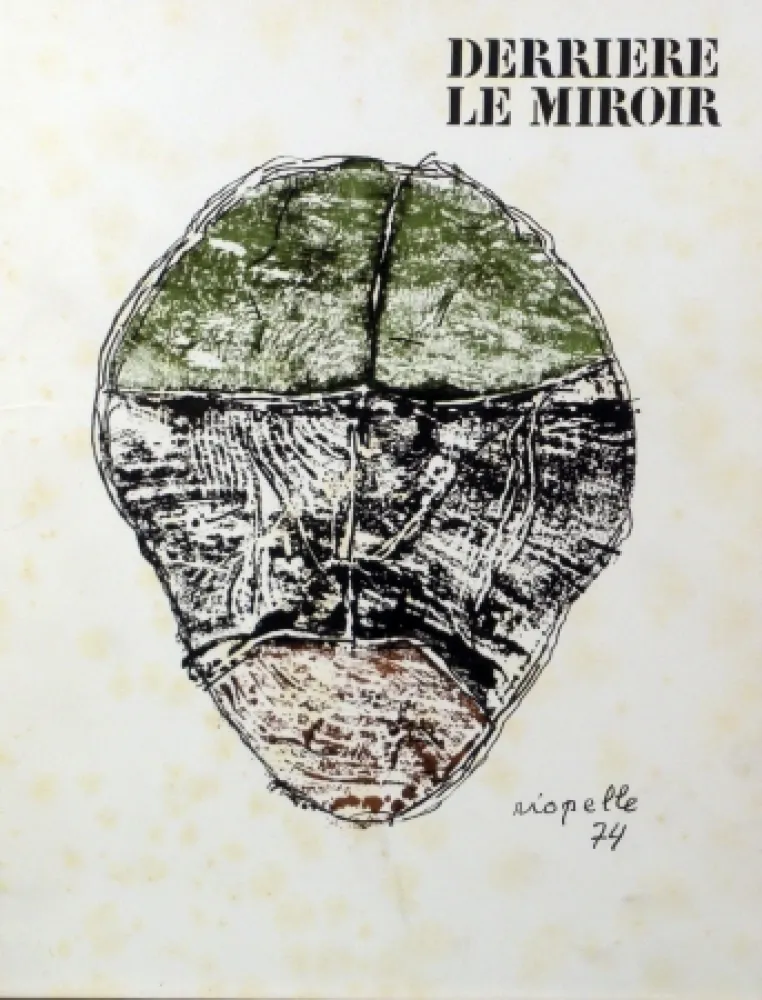 Illustrated Book Riopelle - Derriere le Miroir n.208