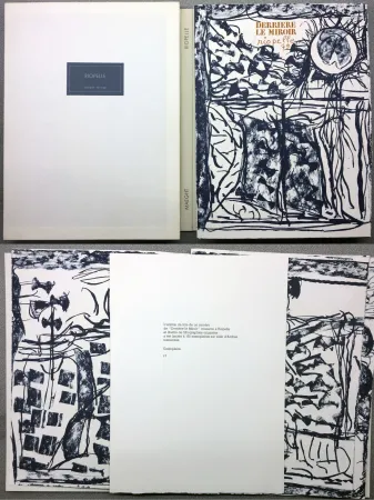 Illustrated Book Riopelle - RIOPELLE. DERRIÈRE LE MIROIR N° 232. Janvier 1979. TIRAGE DE LUXE SUR ARCHES.
