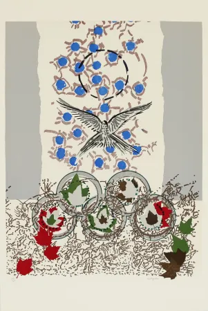 Lithograph Riopelle - Seoul