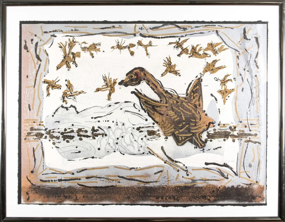 Lithograph Riopelle - Starboard Island