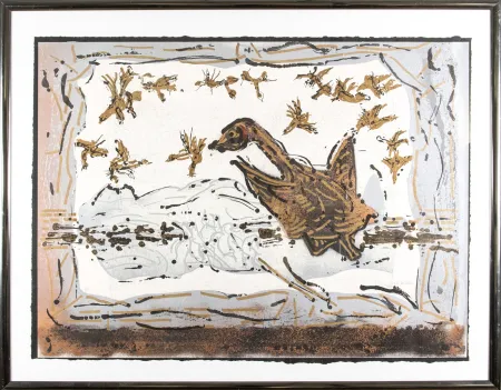 Lithograph Riopelle - Starboard Island