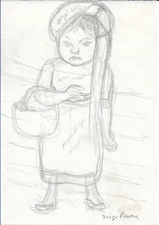 No Technical Rivera - Niña con cesta / Girl with Basket