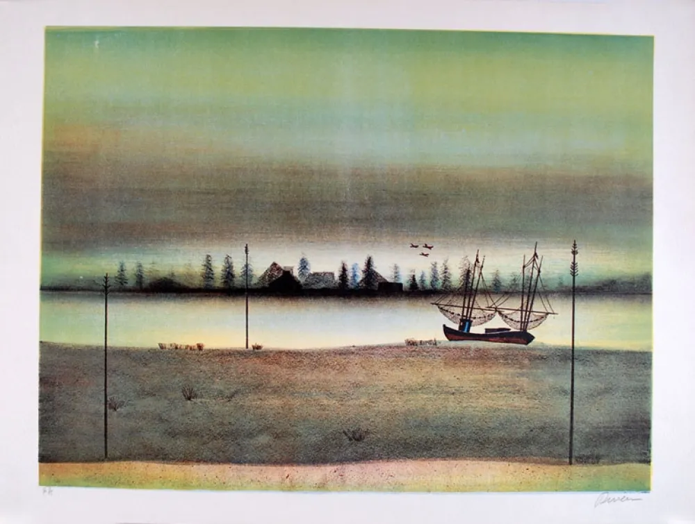 Lithograph Rivera - Untitled Sans Titre