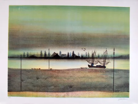 Lithograph Rivera - Untitled Sans Titre