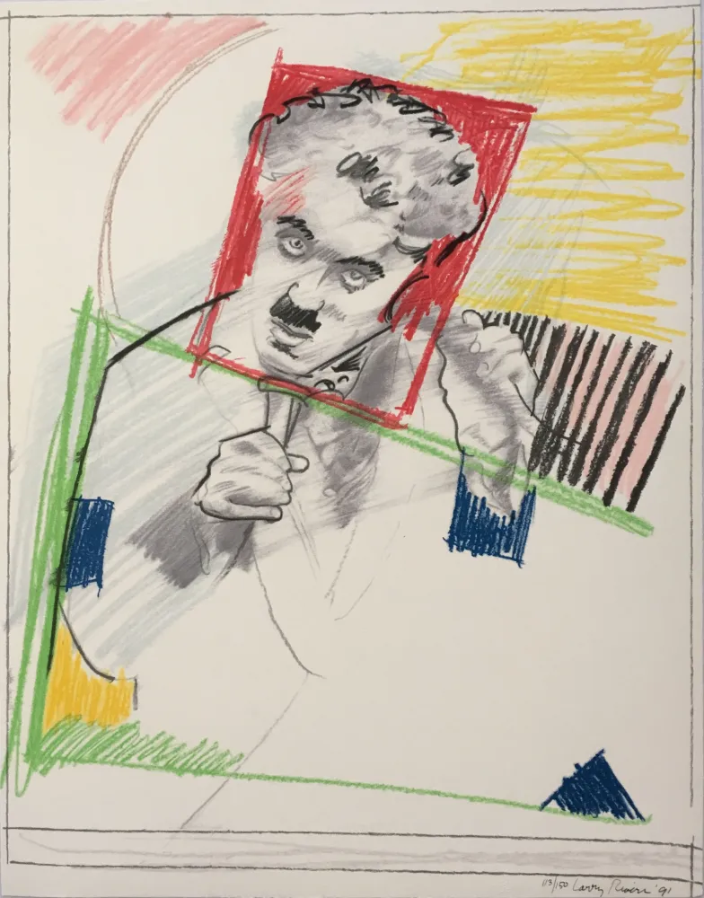 Screenprint Rivers - Early Chaplin