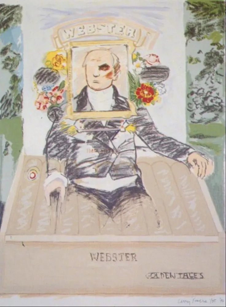 Lithograph Rivers - Golden Tales