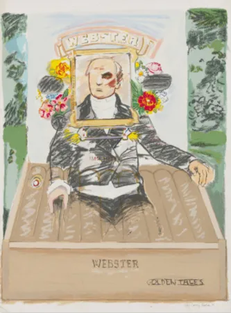 Lithograph Rivers - Golden Tales