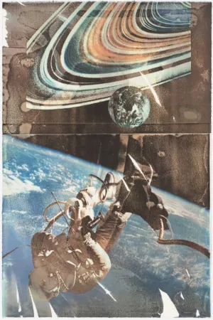 Lithograph Robert - Space from Tribute 21