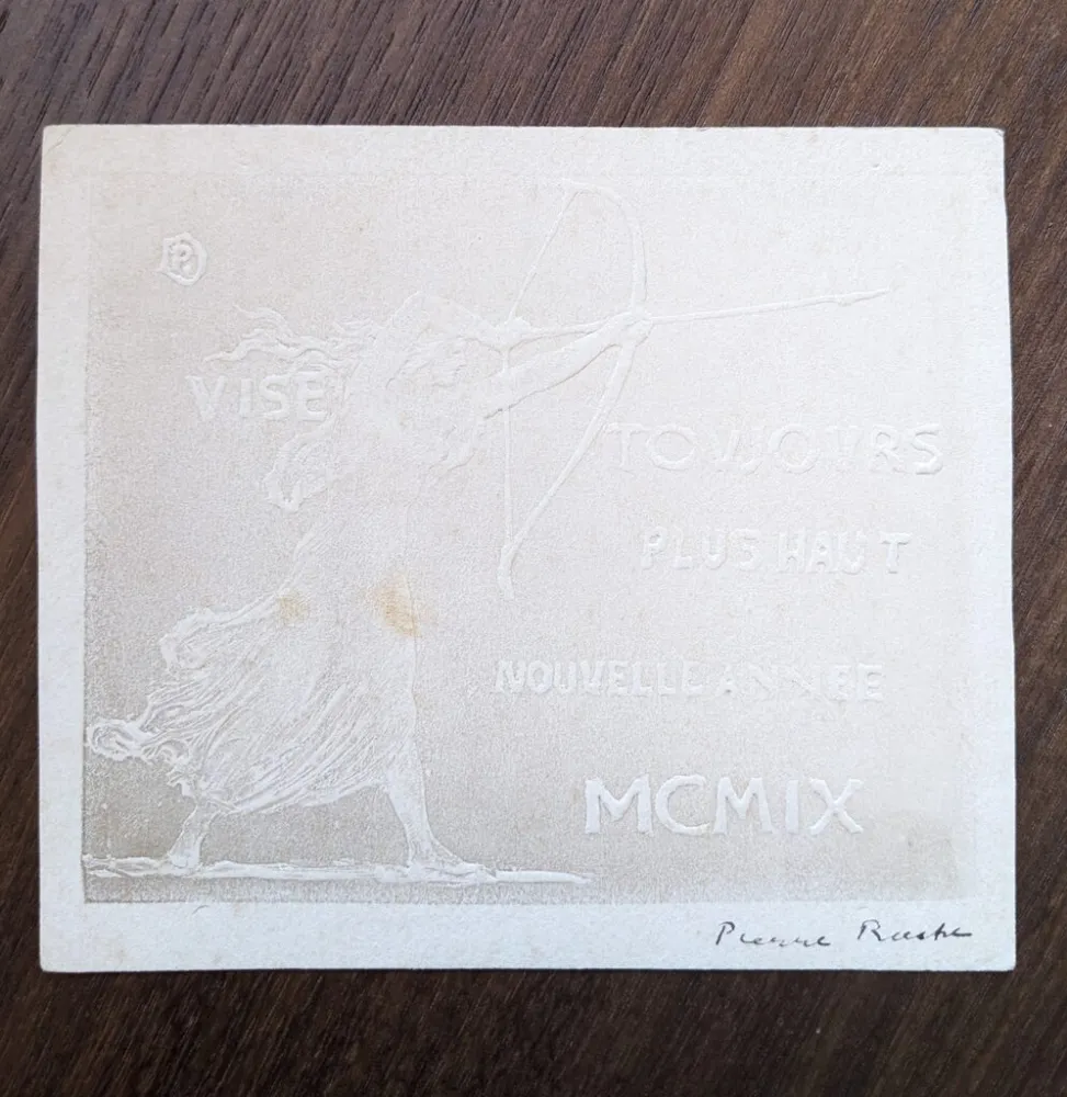 No Technical Roche - Vise toujours plus haut... (new year's greeting card)