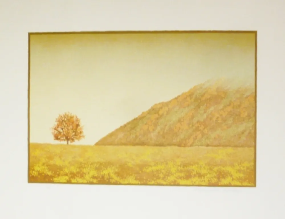 Lithograph Rodrigo - Hace fresco