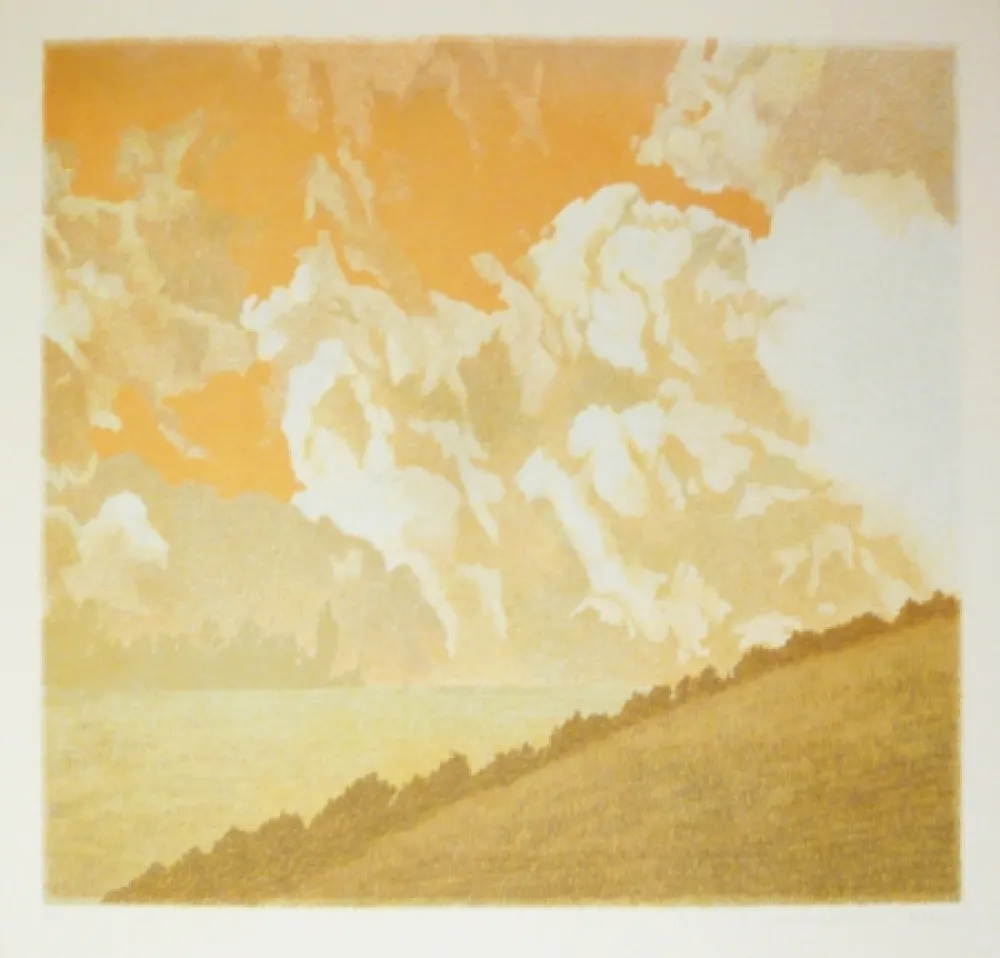 Lithograph Rodrigo - Mas arriba vuelan las aguilas