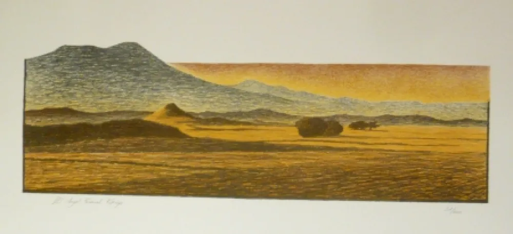 Lithograph Rodrigo - Quililay