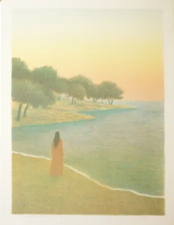 Lithograph Rodrigo - Se dona de s'auba