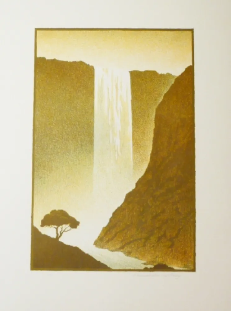 Lithograph Rodrigo - Unicamente se oye el silecio