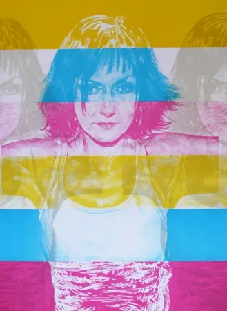 Lithograph Rodriguez - White 5