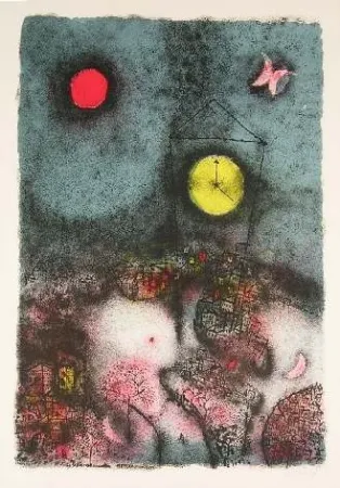 Lithograph Rognoni - MEZZANOTTEVENTI