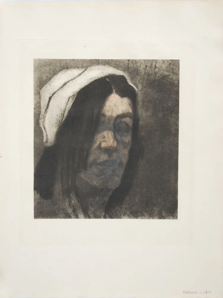 Etching Rops - La Marchande de Krekels