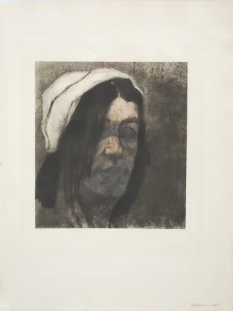 Etching Rops - La Marchande de Krekels