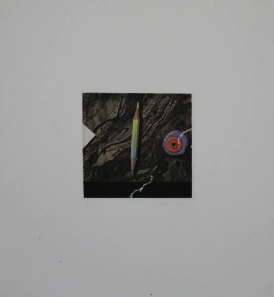 Etching And Aquatint Rösel - Buntstift