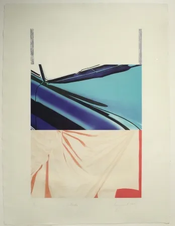 Screenprint Rosenquist - 1, 2, 3 Outside
