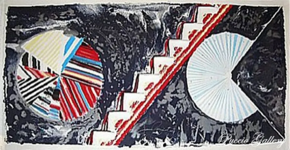 Lithograph Rosenquist - Alphabet Avalanche (G. 162)