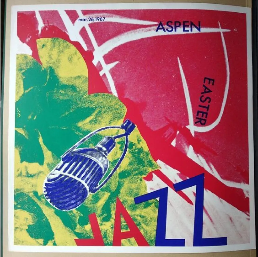 Screenprint Rosenquist - „Aspen Easter Jazz“.