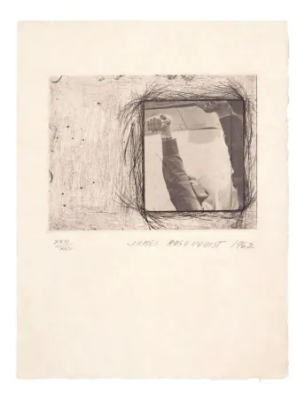 Etching Rosenquist - Certificate