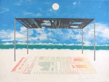 Lithograph Rosenquist - Cold Light