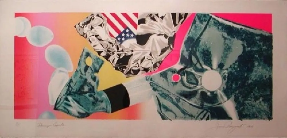 Screenprint Rosenquist - Flamingo Capsule