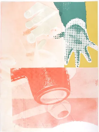 Screenprint Rosenquist - For Love - 11 Pop Artists
