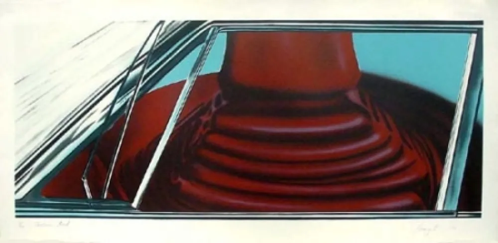 Lithograph Rosenquist - 