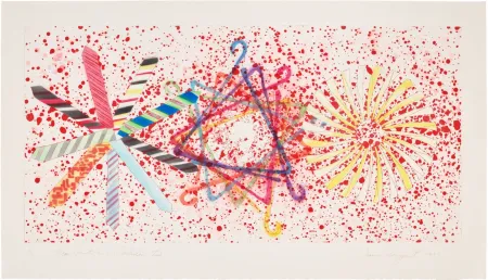 Etching And Aquatint Rosenquist - More Points on a Bachelor's Tie